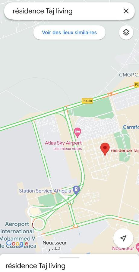 Taj Nouaceur Aeroport Mohammed V Apartman Kültér fotó